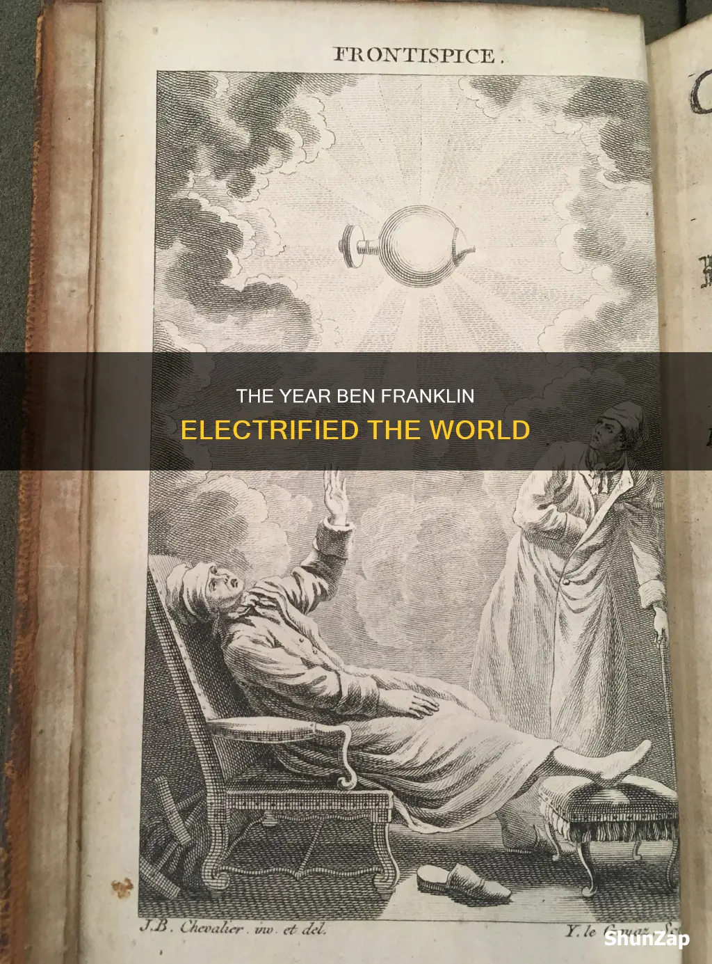 what year did ben franklin discover electricity