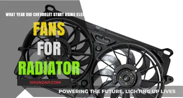 Chevrolet's Shift to Electric Radiator Fans: A Historical Overview