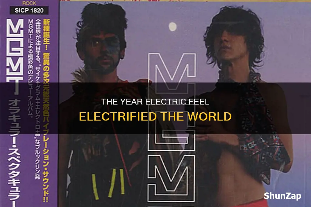 what year did electric feel come out