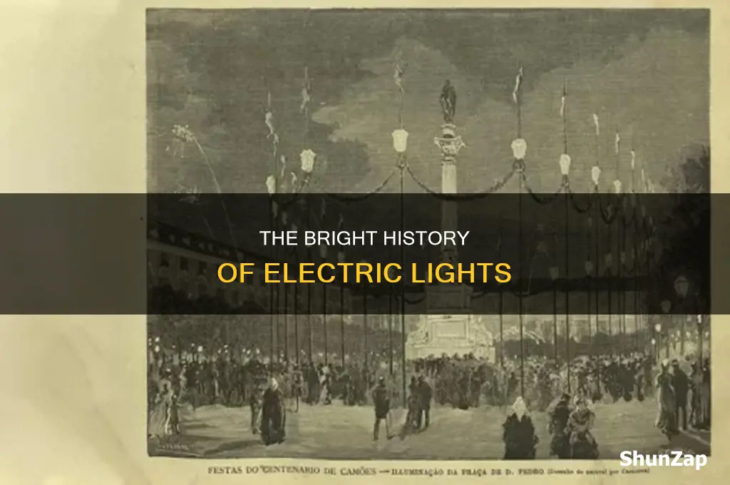 what year did electric lights become common