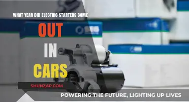 Revolutionizing Ignition: The Year Electric Starters Transformed Automobiles