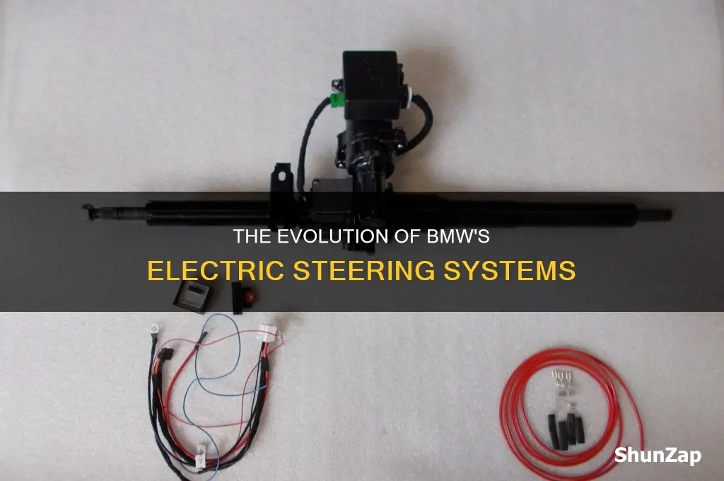 what year did electric steering in bmw