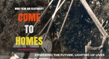 The Arrival of Electricity in Homes: A Historical Perspective