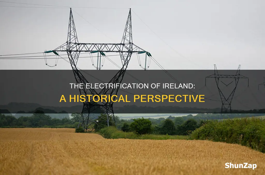 what year did electricity come to ireland