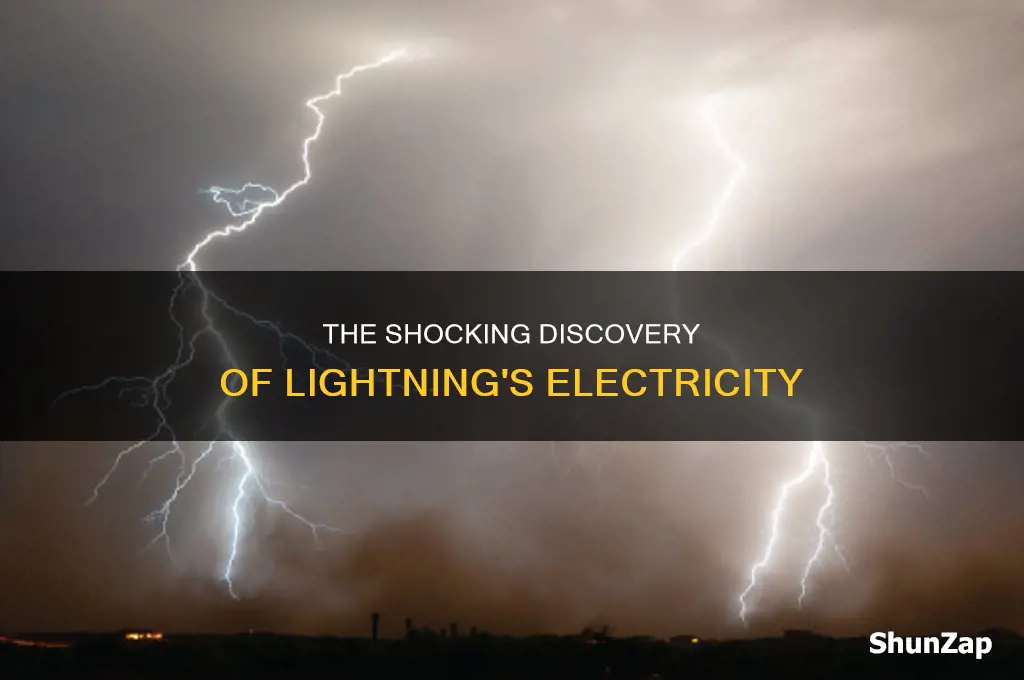 what year did lightning is electricity discovered