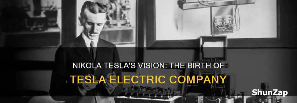 what year did nikola tesla created tesla electric company