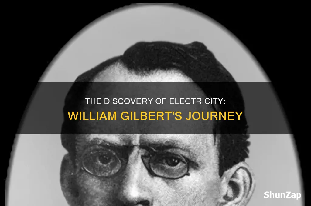 what year did william gilbert discover electricity