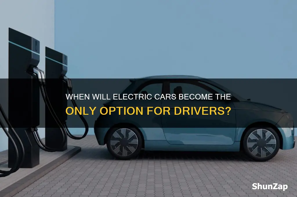 what year do we have to have electric cars