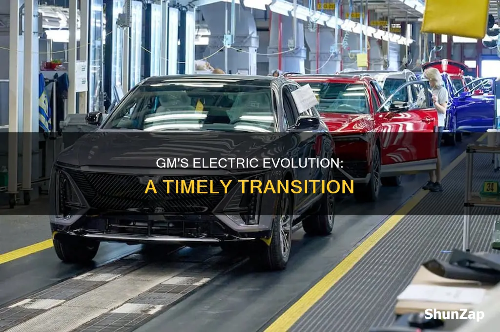 what year is gm going all electric