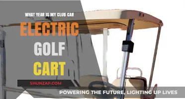 Identifying Your Club Car Electric Golf Cart's Manufacturing Year