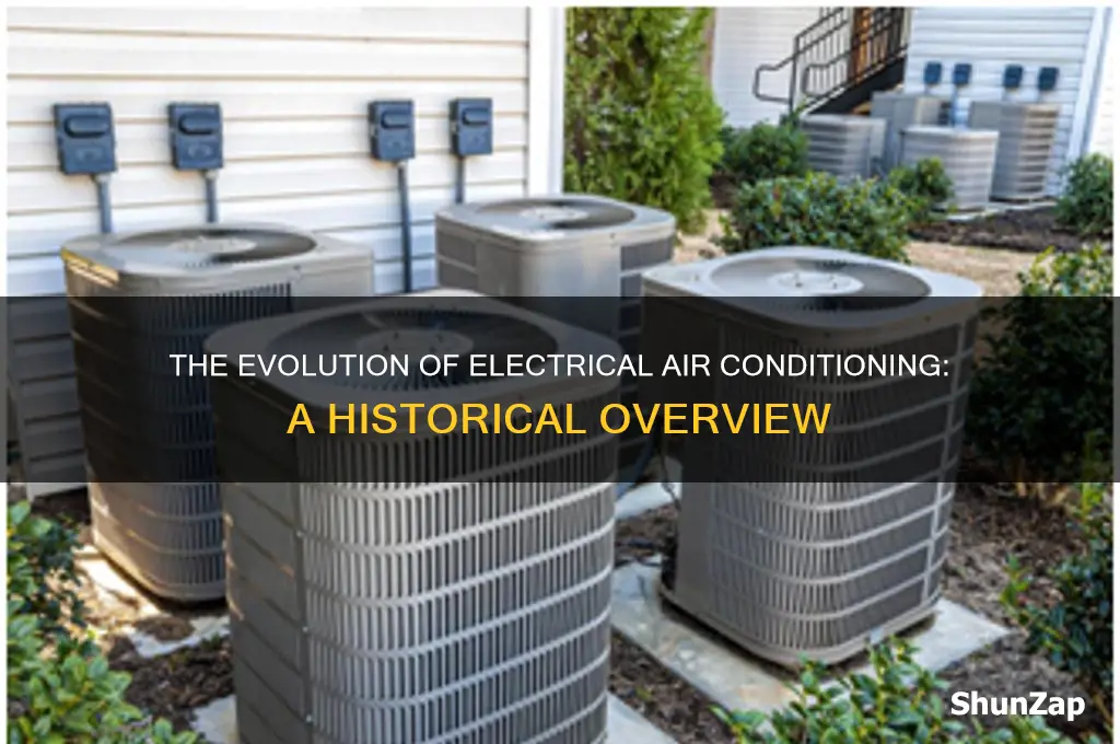 what year was electrical air conditioning invented