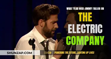 When Did Jimmy Fallon Electrify Our Screens?