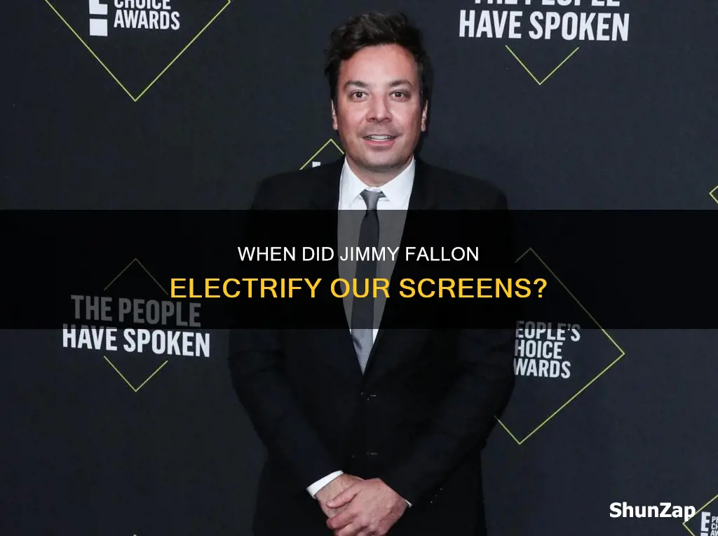 what year was jimmy fallon on the electric company