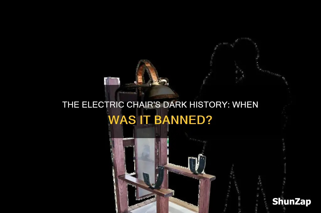 what year was the electric chair banned