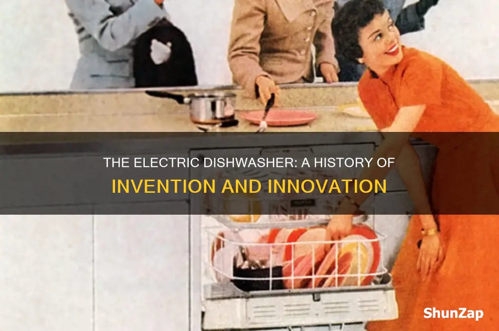 what year was the electric dishwasher invented