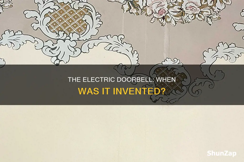 what year was the electric doorbell invented