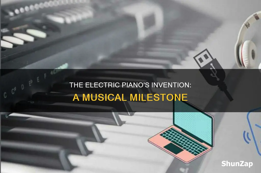 what year was the electric piano invented