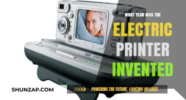 The Electric Printer's Invention: A Historical Perspective
