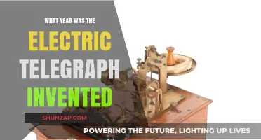 The Electric Telegraph's Revolutionary Invention Year