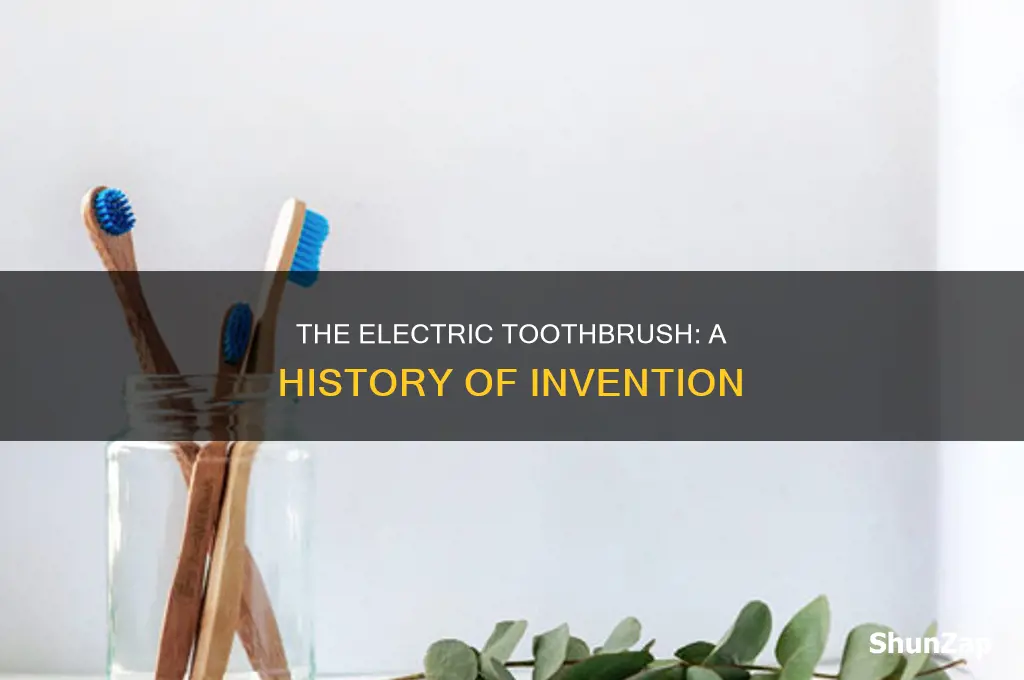 what year was the electric toothbrush invented