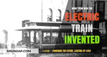 The Electric Train's Invention: A Historical Perspective