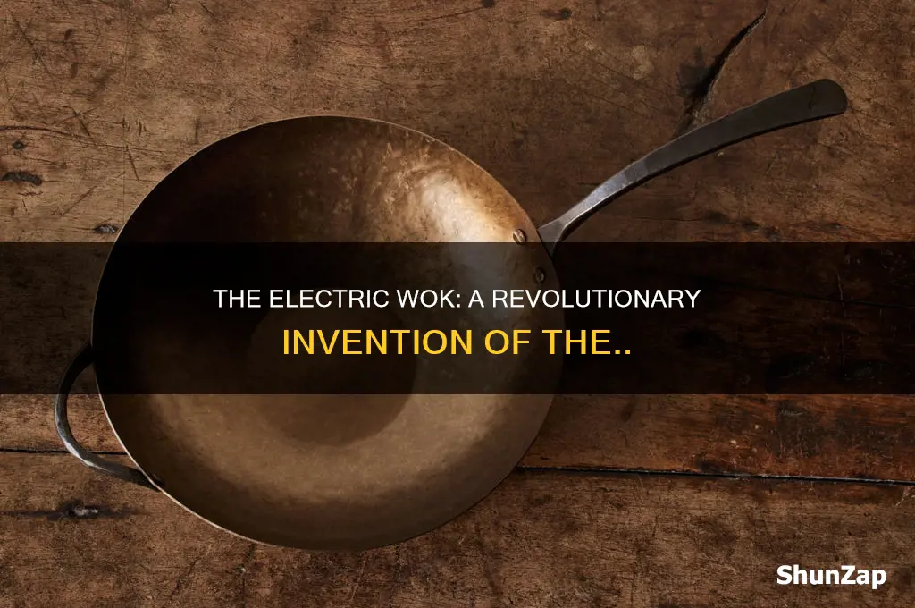 what year was the electric wok invented