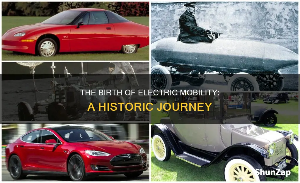 what year was the first electric vehicle made