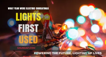 The Year Electric Christmas Lights First Illuminated the Holidays