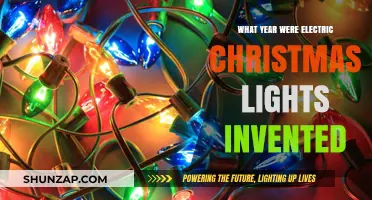 The Invention of Electric Christmas Lights: A Historical Overview