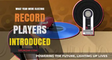 The Electric Record Player's Introduction Year