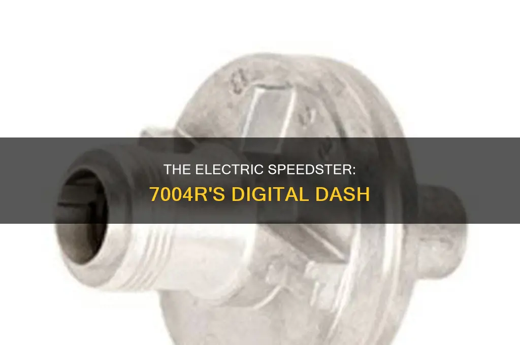 what years did 7004r have electric speedometer