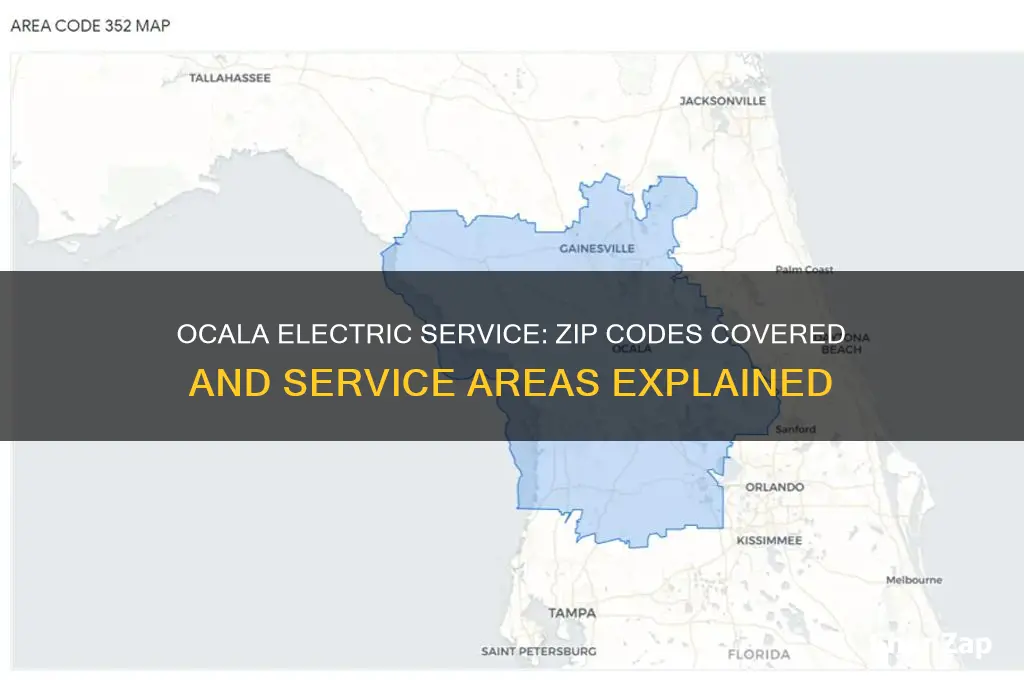 what zip codes do ocala electric service use