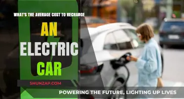 Electric Car Recharging Costs: Understanding the Average Expense
