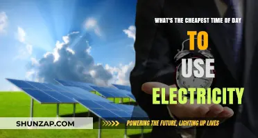 Save on Energy Bills: Discover the Cheapest Time to Use Electricity