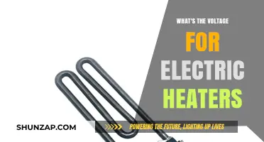 Voltage Requirements for Electric Heaters: Understanding the Basics