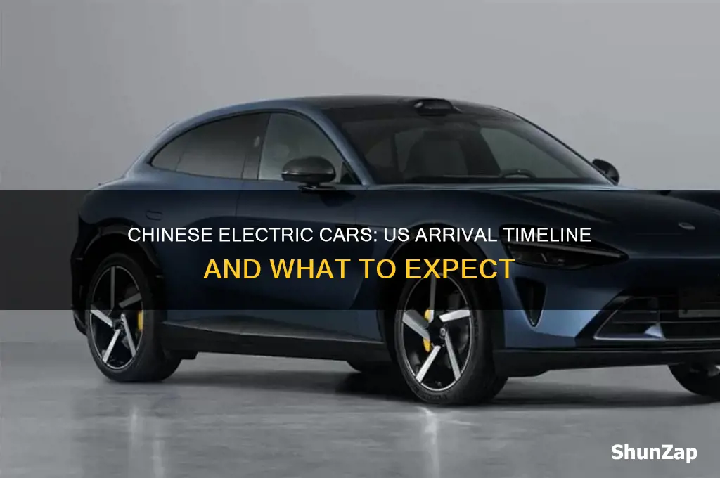 when are chinese electric cars coming to us