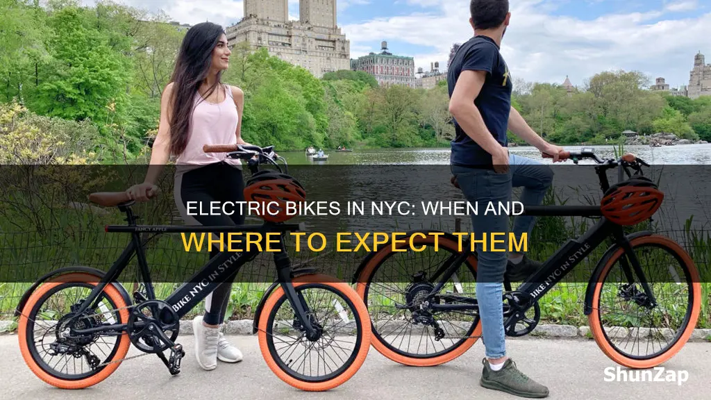 when are electric bikes coming to nyc