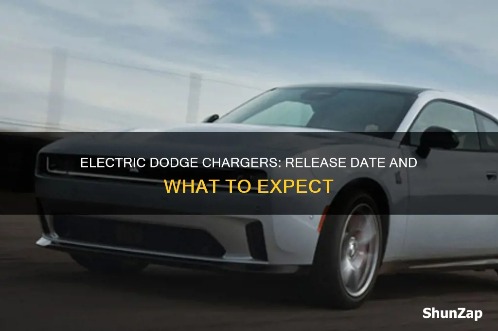 when are electric dodge chargers coming out