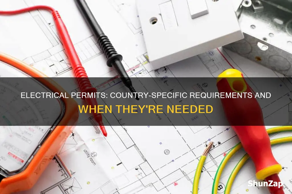 when are electrical permits required in country
