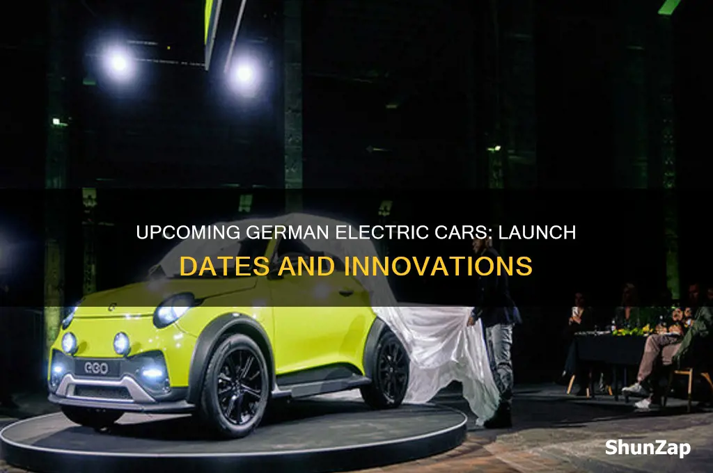 when are german carmakers bringing out new electric cars