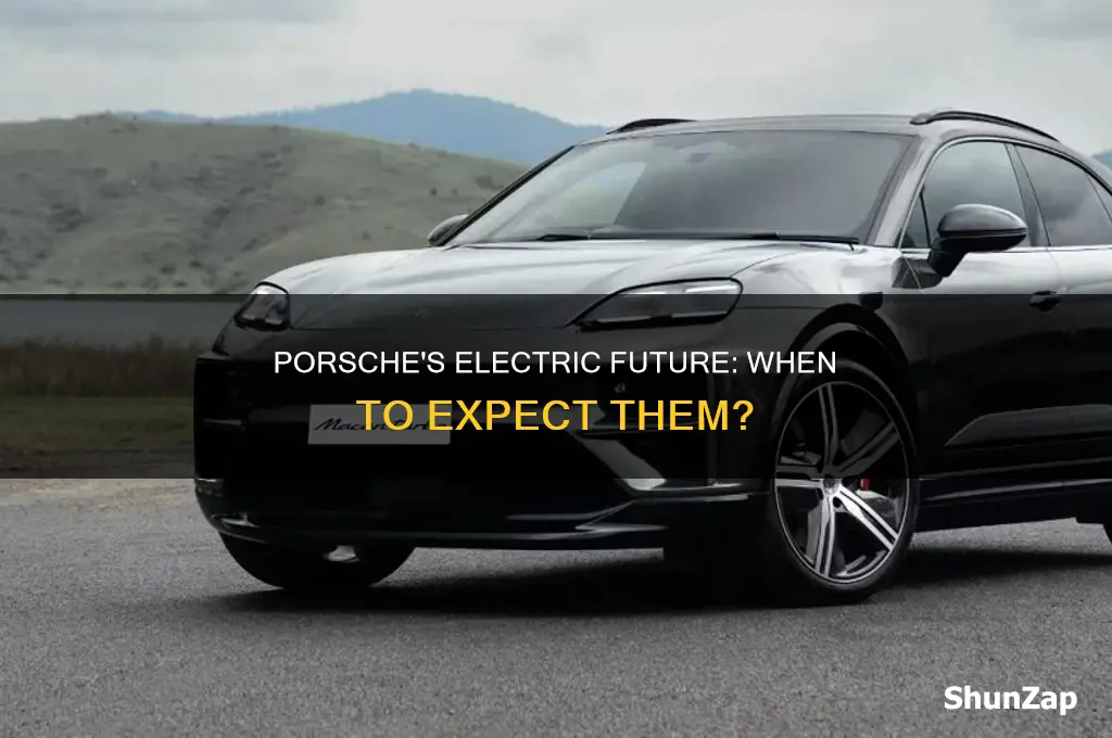 when are porsche electric vehicnle coming out