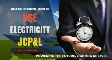 Save on JCP&L Bills: Discover Cheapest Electricity Hours