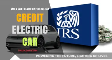When to Claim Federal Tax Credit for Your Electric Vehicle