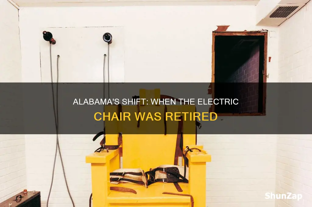 when did alabama stop using the electric chair
