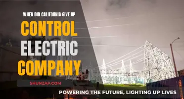 California's Power Play: Electric Company Control Shift