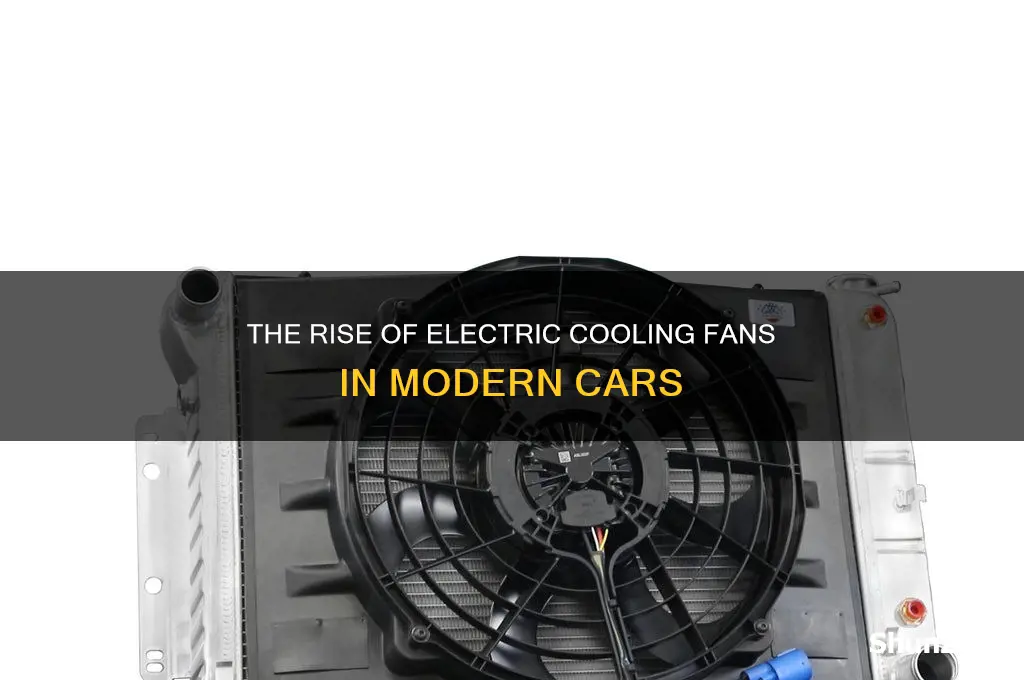 when did car electric cooling fans become common