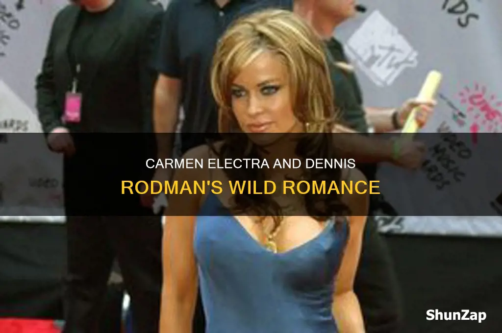 when did carmen electra date dennis rodman