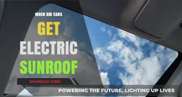 Evolution of Electric Sunroofs: A Journey Through Automotive History