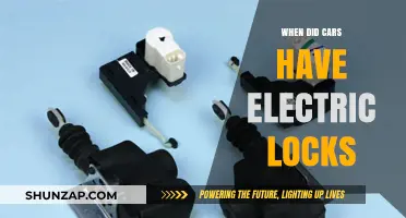 The Evolution of Electric Car Locks: A Historical Overview