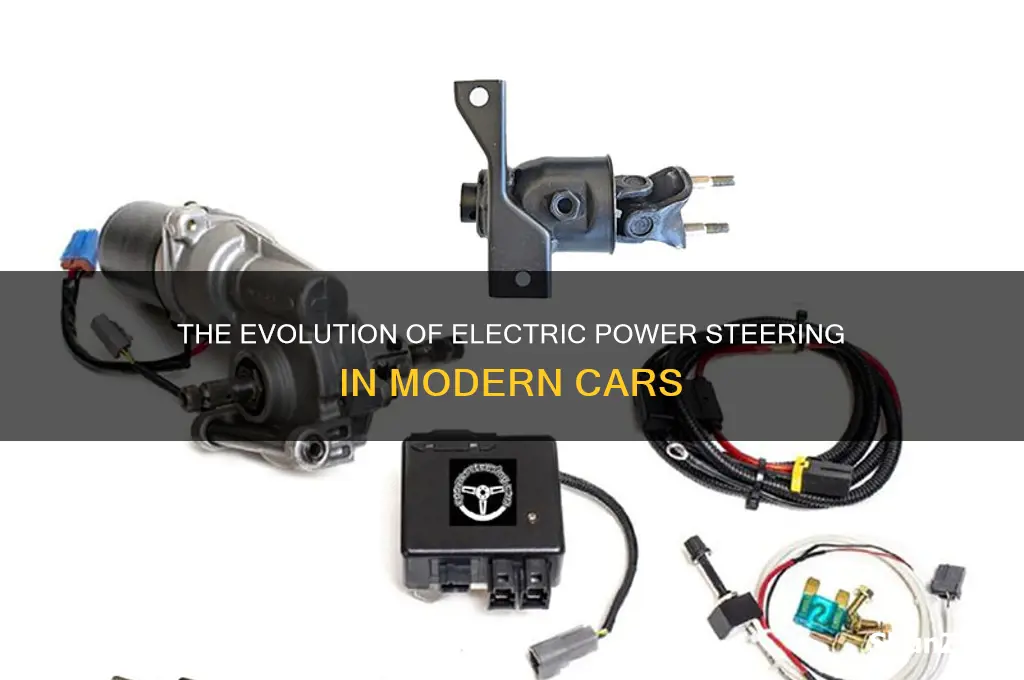 when did cars move to electric power steering